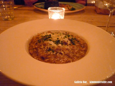 risotto, Bar Galleta, Malasaña, Madrid, Blog Kim Montero Life